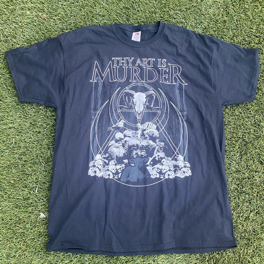 Thy Art is murder death metal hardcore band shirt